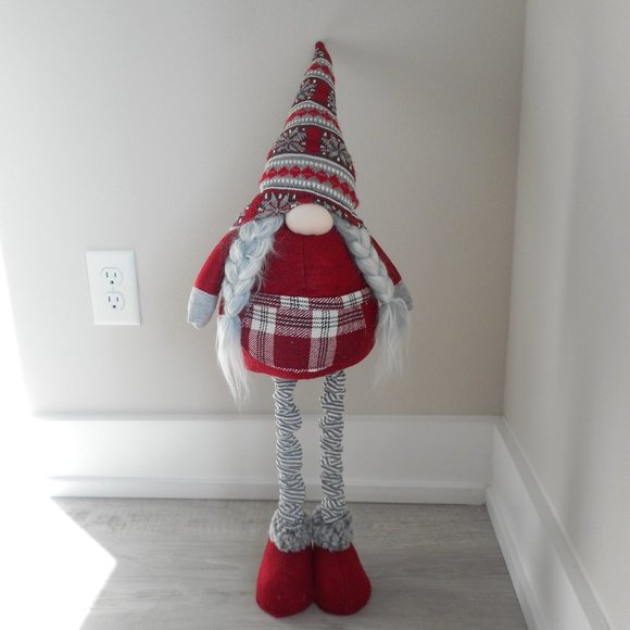 No Eyes Gnomes, Set of 2, Winter Jam Stretch - Picture 2 of 6